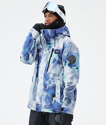 Dope Blizzard Full Zip Kurtka Snowboardowa Spray Blue Green