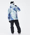 Dope Blizzard Full Zip Snowboard Jacket Men Spray Blue Green