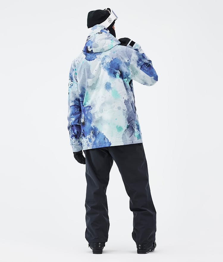 Dope Blizzard Full Zip Ski Jacket Men Spray Blue Green, Image 4 of 9
