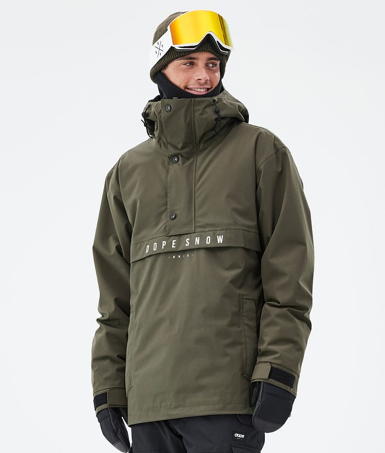 Dope Legacy Snowboard Jacket Men Olive Green, Image 1 of 8