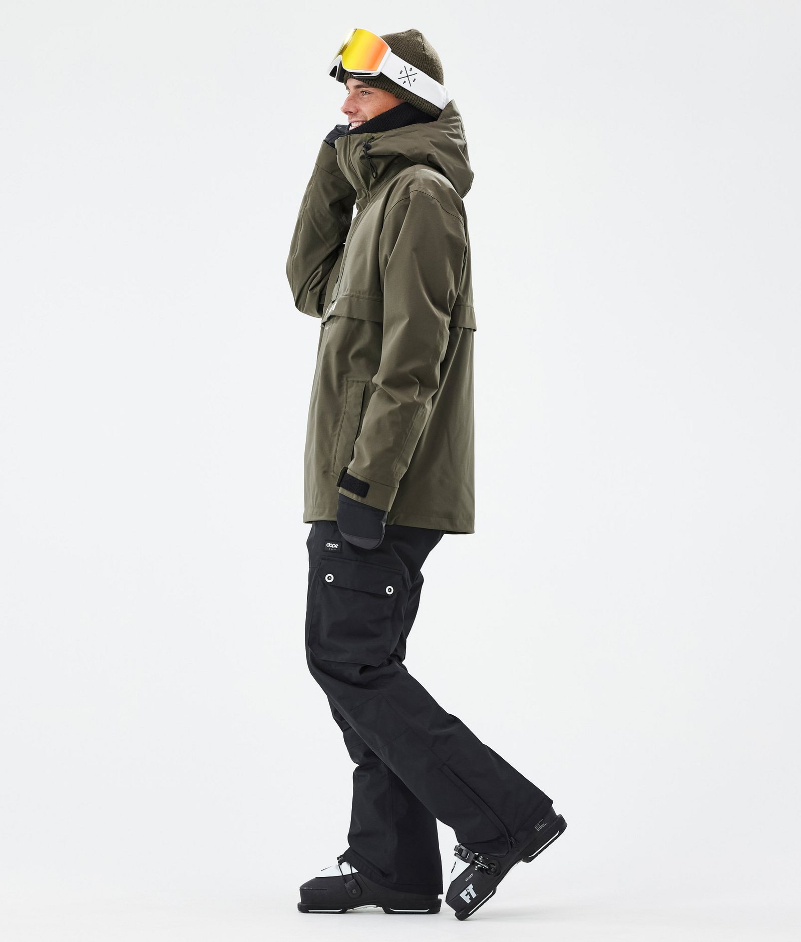 Dope Legacy Ski Jacket Men Olive Green, Image 3 of 8