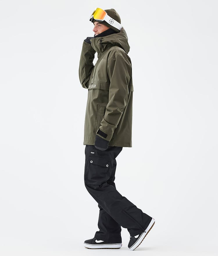 Dope Legacy Kurtka Snowboardowa Mężczyźni Olive Green, Zdjęcie 4 z 8