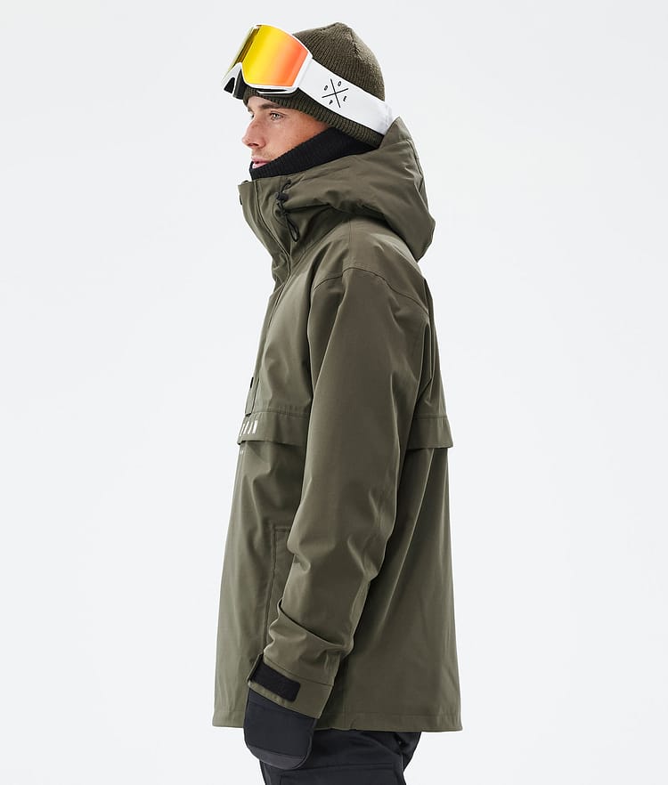 Dope Legacy Veste Snowboard Homme Olive Green, Image 6 sur 8