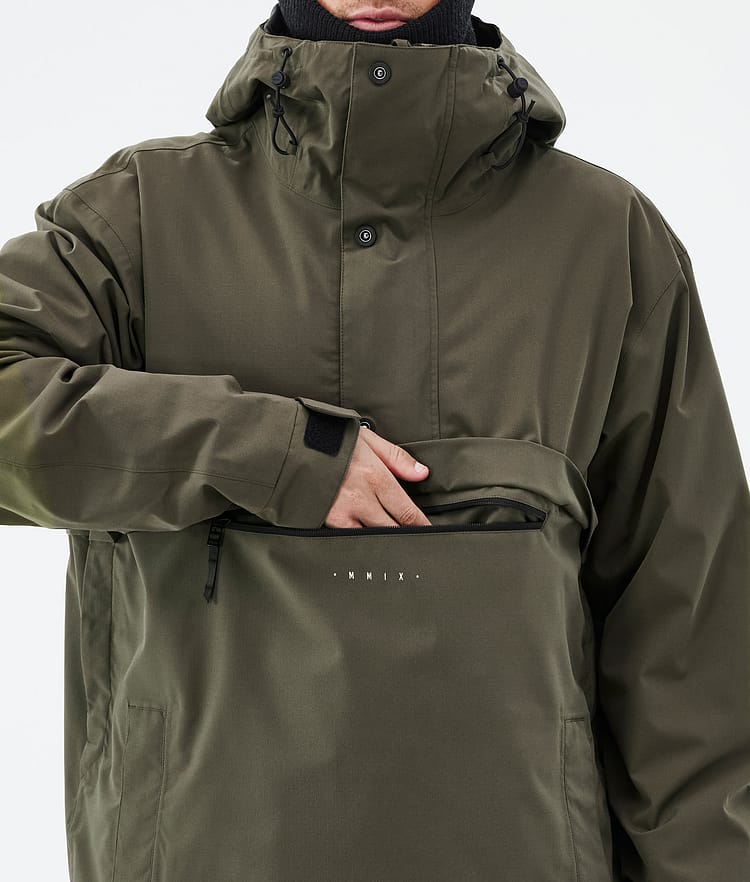 Dope Legacy Veste Snowboard Homme Olive Green, Image 9 sur 8