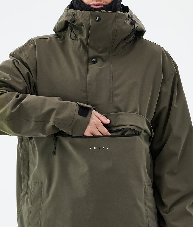 Dope Legacy Veste Snowboard Homme Olive Green, Image 8 sur 8