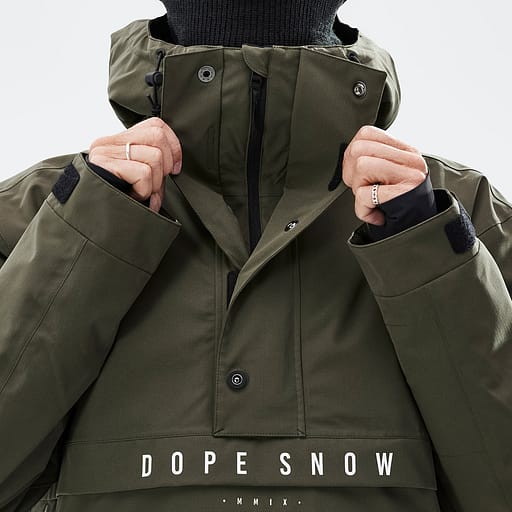 Demi-fermeture éclair à double pattes Image principale des détails du produit,