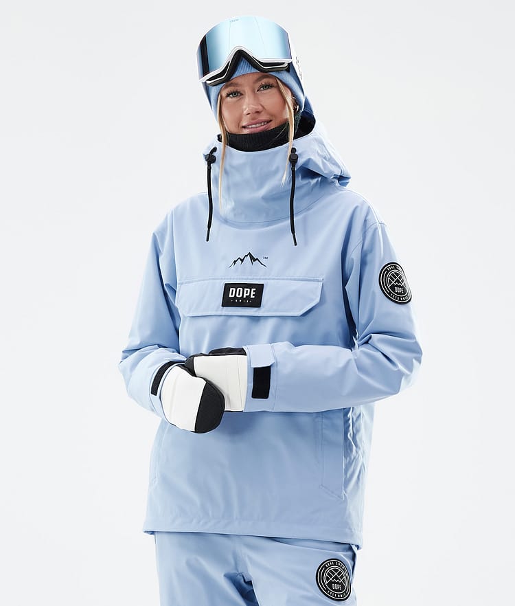 Dope Blizzard W Kurtka Snowboardowa Kobiety Light Blue, Zdjęcie 1 z 8