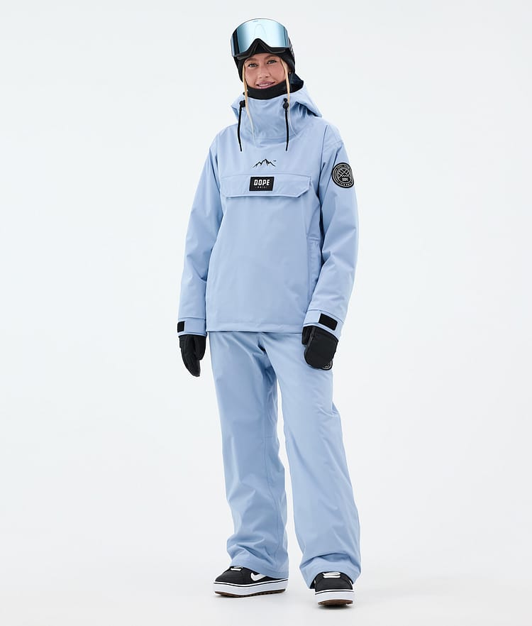 Dope Blizzard W Giacca Snowboard Donna Light Blue, Immagine 3 di 9