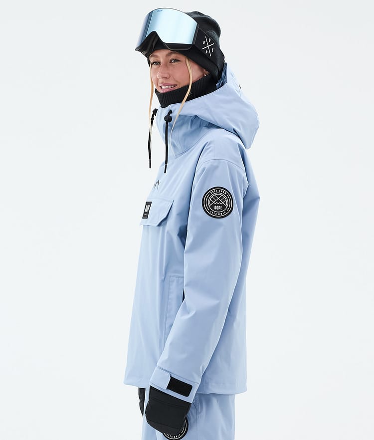 Dope Blizzard W Giacca Snowboard Donna Light Blue, Immagine 6 di 9