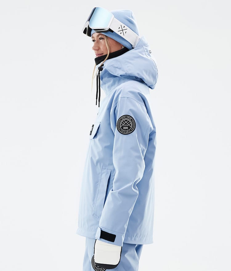 Dope Blizzard W Snowboard Jacket Women Light Blue