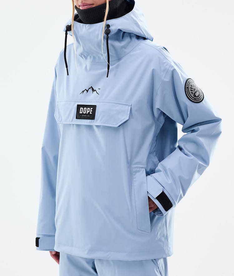 Dope Blizzard W Giacca Snowboard Donna Light Blue, Immagine 8 di 9