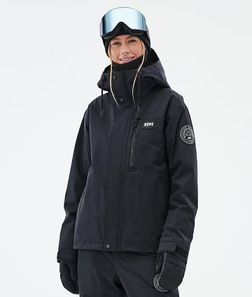 Dope Blizzard W Full Zip 24 Kurtka Snowboardowa Kobiety Black