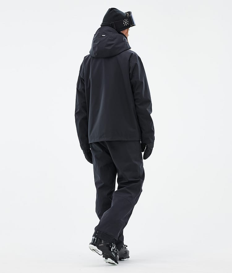 Dope Blizzard W Full Zip 24 Ski jas Dames Black, Afbeelding 5 van 10