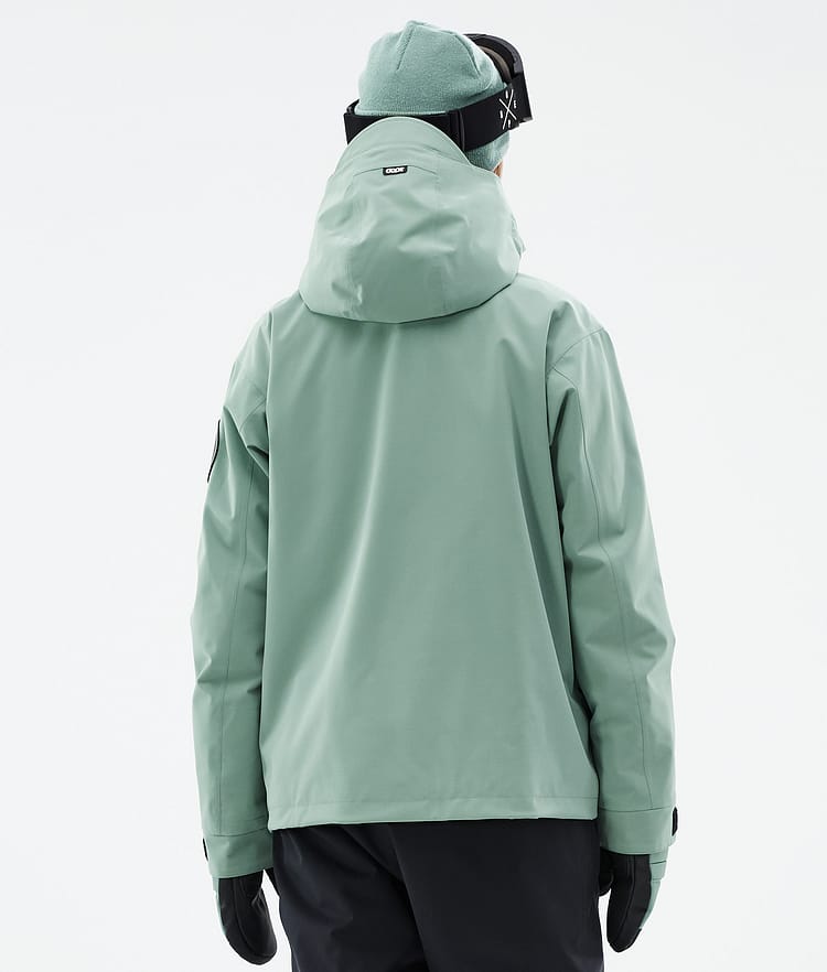 Dope Blizzard W Full Zip 24 Snowboard jas Dames Faded Green, Afbeelding 7 van 10