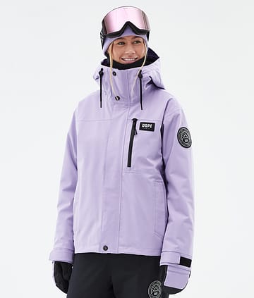 Dope Blizzard W Full Zip 24 Kurtka Snowboardowa Kobiety Faded Violet