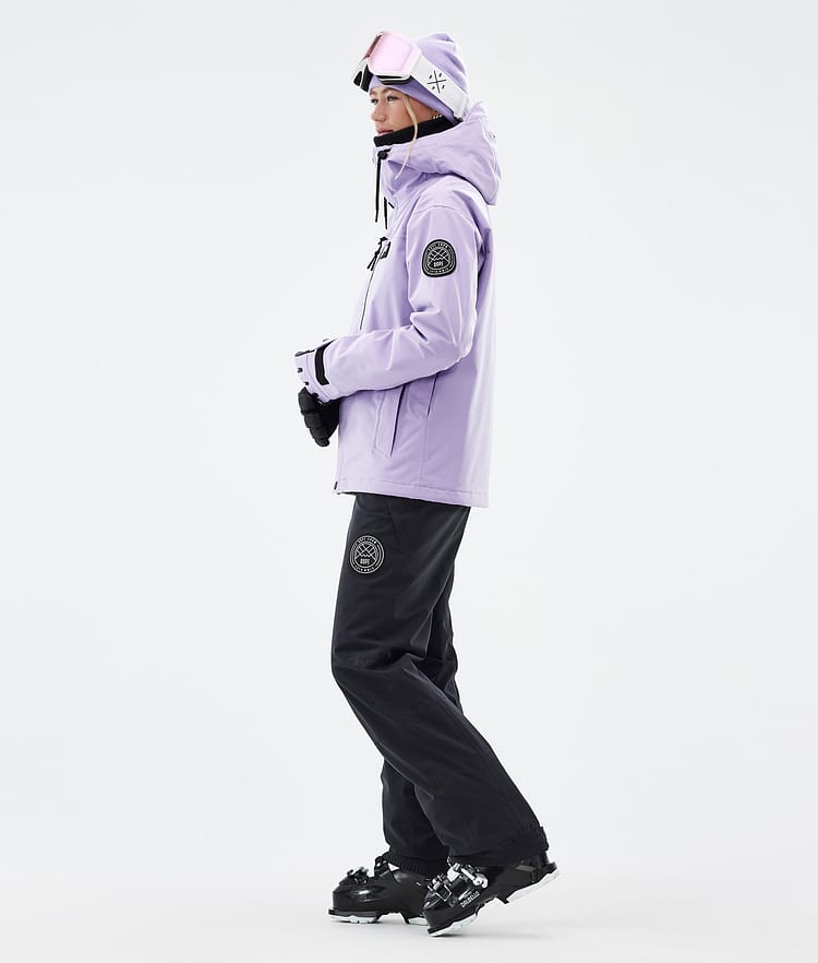 Dope Blizzard W Full Zip Veste de Ski Femme Faded Violet, Image 4 sur 9