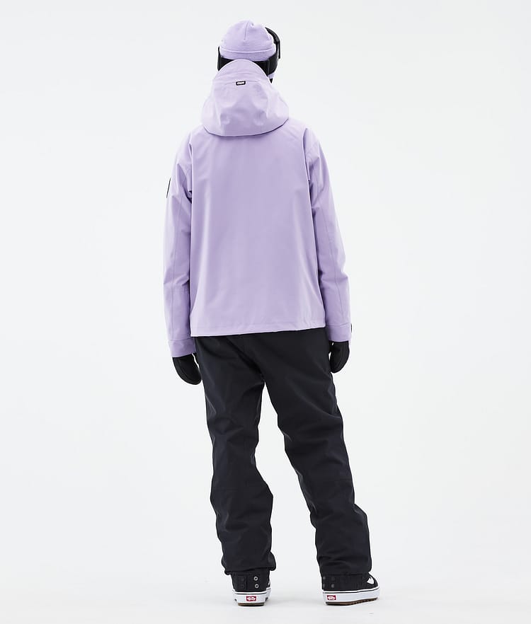 Dope Blizzard W Full Zip 24 Snowboard jas Dames Faded Violet, Afbeelding 5 van 10