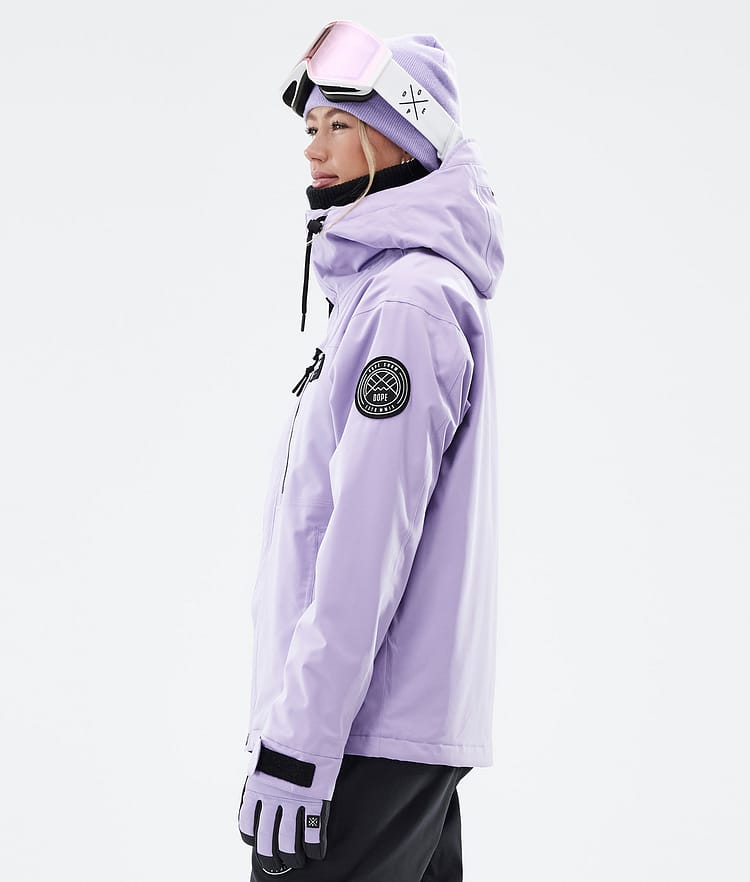 Dope Blizzard W Full Zip Snowboard jas Dames Faded Violet, Afbeelding 6 van 9