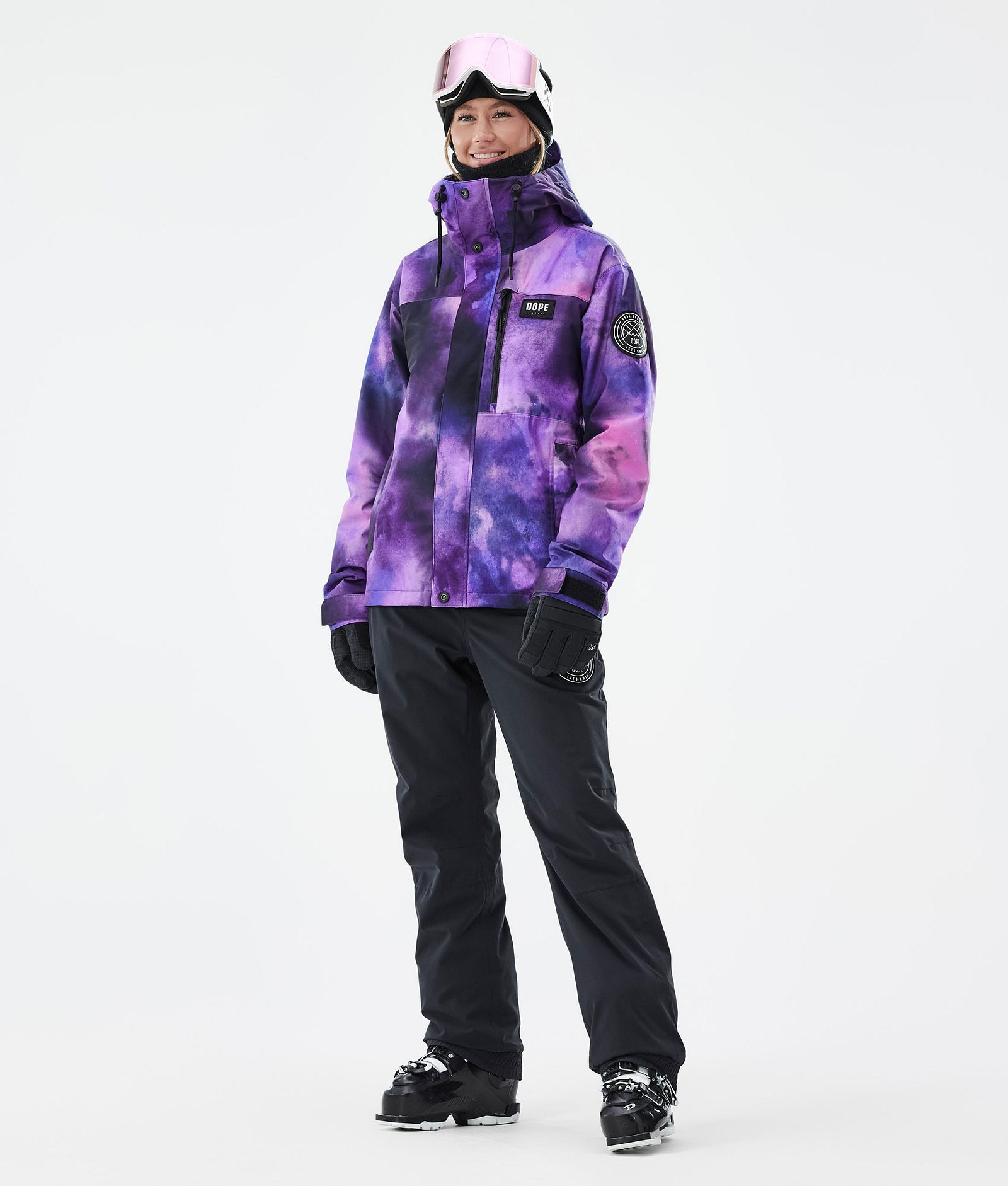 Dope Blizzard W Full Zip Skijacke Damen Dusk, Bild 2 von 9