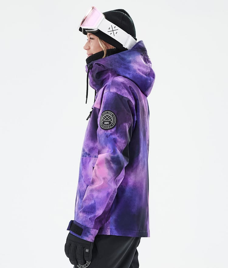 Dope Blizzard W Full Zip Giacca Snowboard Donna Dusk, Immagine 6 di 9