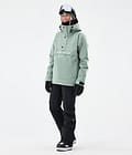 Dope Legacy W Snowboard Jacket Women Faded Green