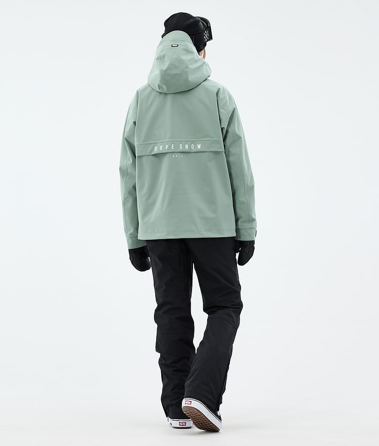 Dope Legacy W Bunda na Snowboard Dámské Faded Green, Obrázek 3 z 8