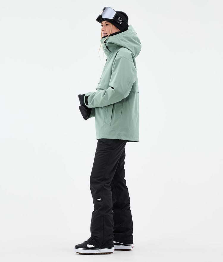 Dope Legacy W Snowboard Jacket Women Faded Green Renewed, Image 4 of 9