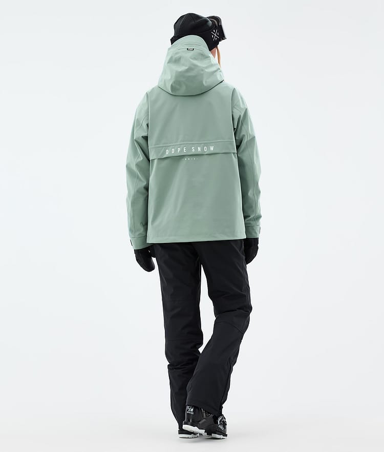 Dope Legacy W Snowboard Jacket Women Faded Green Renewed, Image 5 of 9