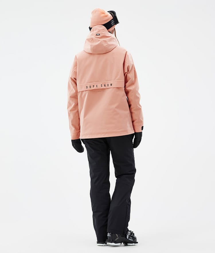 Dope Legacy W Veste de Ski Femme Faded Peach, Image 5 sur 8