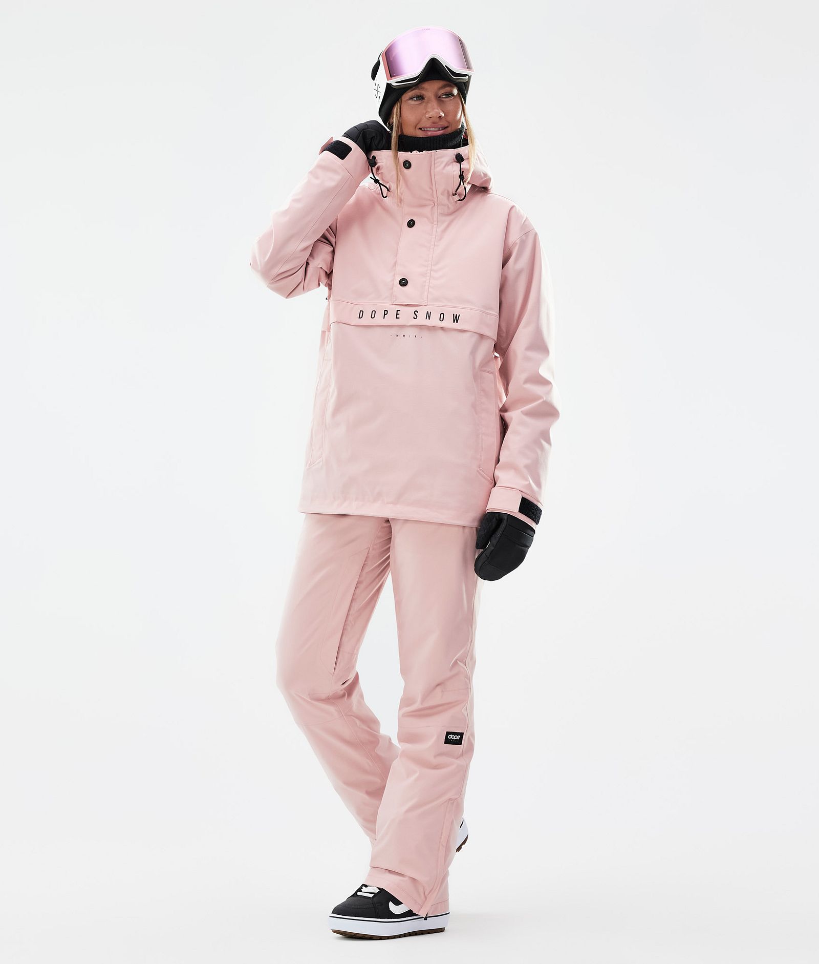 Dope Legacy W Snowboardjakke Dame Soft Pink Renewed, Billede 2 af 8