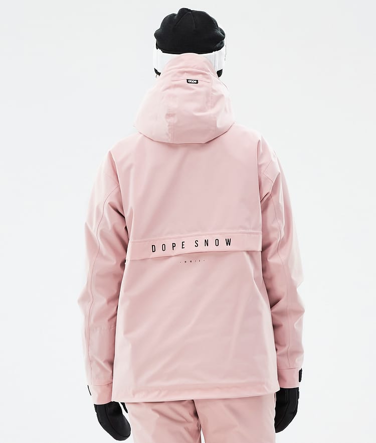 Dope Legacy W Lyžařská Bunda Dámské Soft Pink, Obrázek 7 z 8