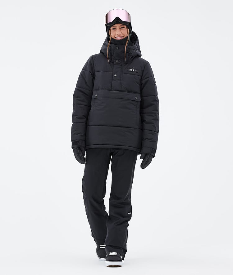 Dope Puffer W Snowboard jas Dames Black, Afbeelding 2 van 8