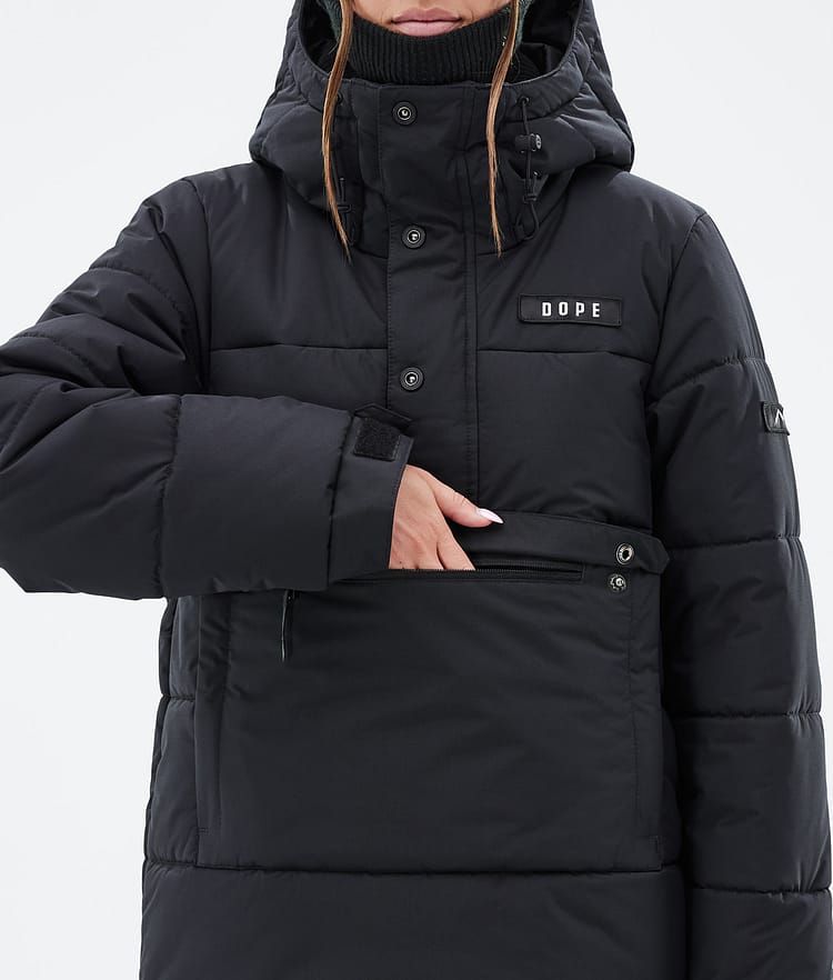 Dope Puffer W Snowboard jas Dames Black, Afbeelding 8 van 8