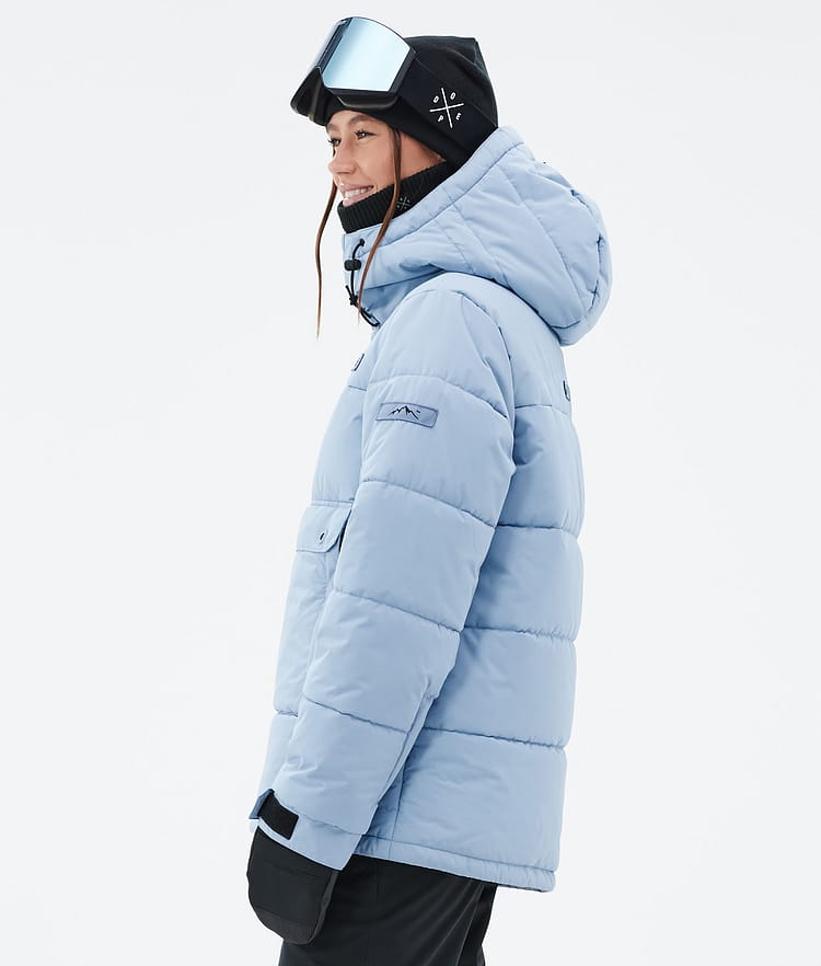 Dope Puffer W Snowboard jas Dames Light Blue, Afbeelding 5 van 8