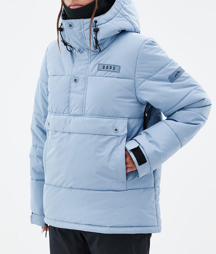 Dope Puffer W Snowboard jas Dames Light Blue, Afbeelding 7 van 8