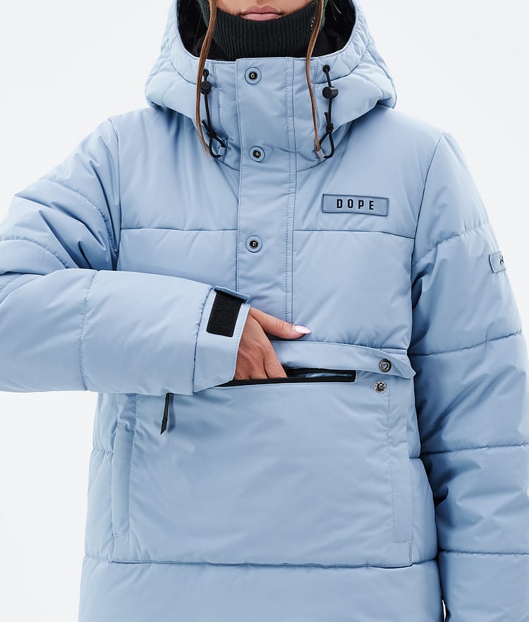 Dope Puffer W Snowboard jas Dames Light Blue, Afbeelding 8 van 8