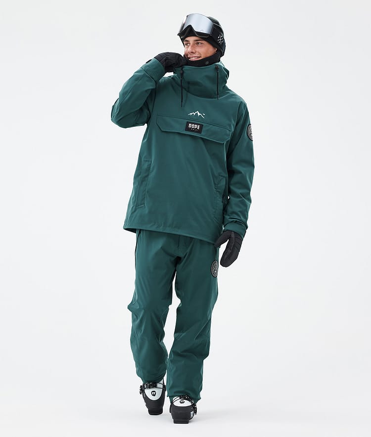 Dope Blizzard Pantaloni Sci Uomo Bottle Green, Immagine 2 di 5