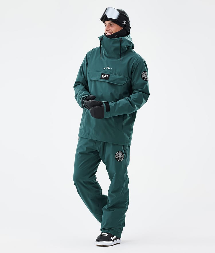 Dope Blizzard Pantaloni Snowboard Uomo Bottle Green, Immagine 2 di 5