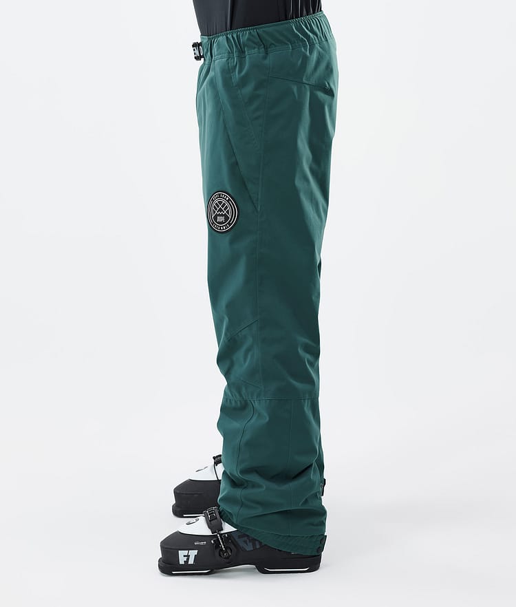 Dope Blizzard Pantaloni Sci Uomo Bottle Green, Immagine 3 di 5