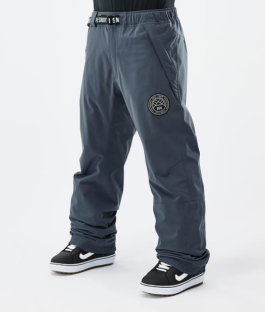 Dope Blizzard Snowboard Pants Men Metal Blue