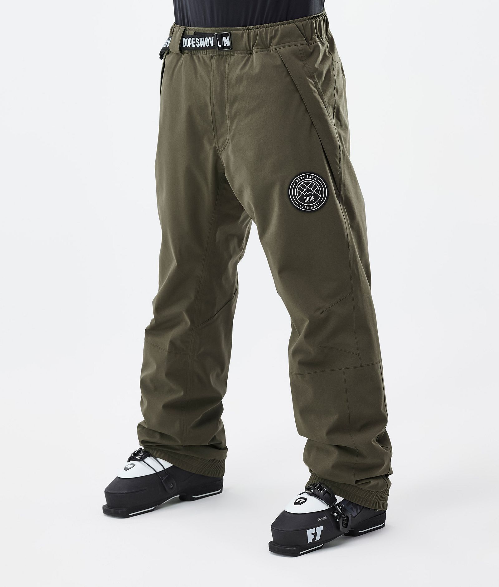 Dope Blizzard Pantalones Esquí Hombre Olive Green - Verde