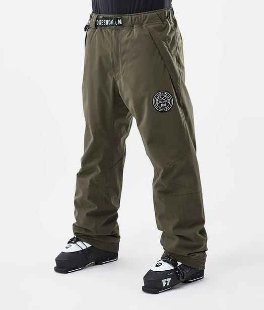 Dope Blizzard 24 Lyžařské Kalhoty Pánské Olive Green