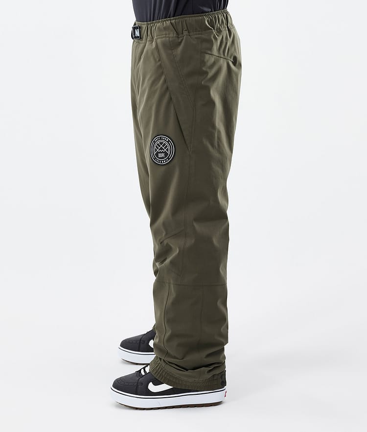 Dope Blizzard Pantaloni Snowboard Uomo Olive Green, Immagine 3 di 5