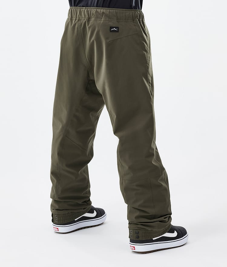 Dope Blizzard Pantaloni Snowboard Uomo Olive Green, Immagine 4 di 5