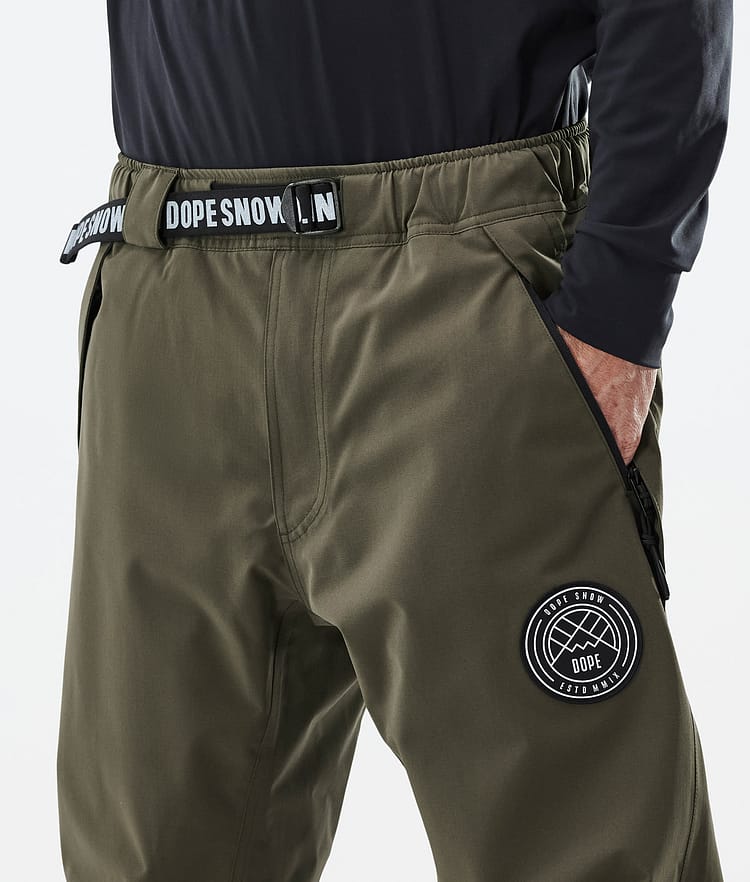 Dope Blizzard 2024 Ski Pants Men Olive Green, Image 5 of 5