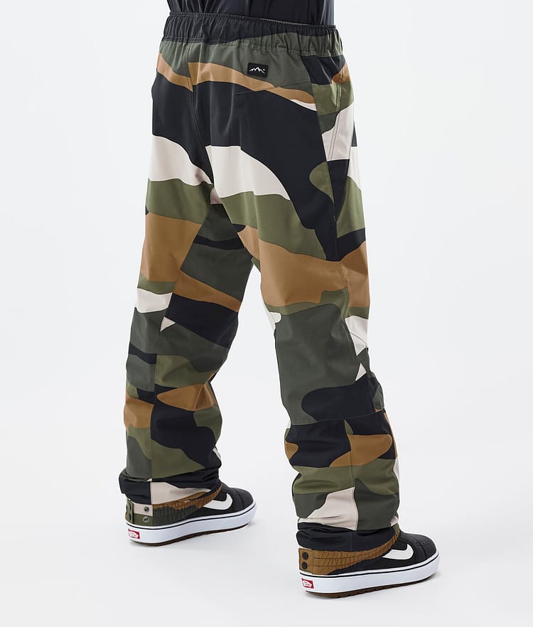 Dope Blizzard Snowboard Pants Men Shards Gold Green, Image 4 of 5