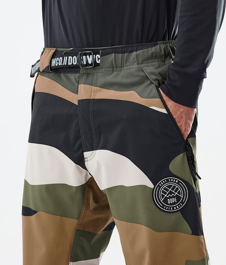 Dope Blizzard Snowboard Pants Men Shards Gold Green, Image 5 of 5