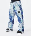 Dope Blizzard Snowboard Pants Men Spray Blue Green