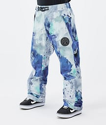 Dope Blizzard Snowboard Bukser Herre Spray Blue Green