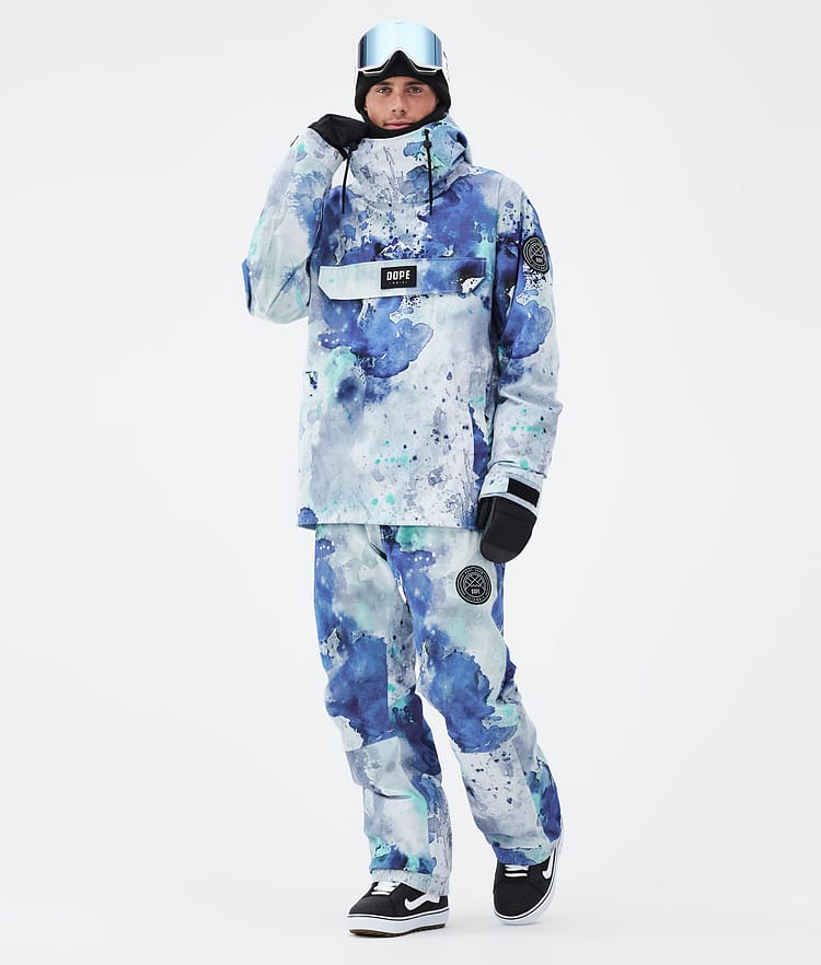 Dope Blizzard Pantaloni Snowboard Uomo Spray Blue Green, Immagine 2 di 5